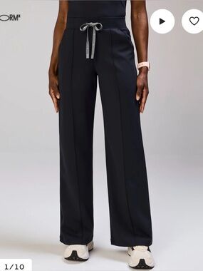 Figs High Waisted Salina FORMx Wide Leg Scrub Pants